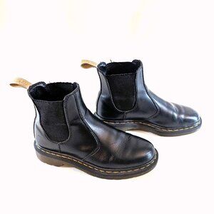 Dr. Martens Black Vegan Leather Chelsea Boots 2976